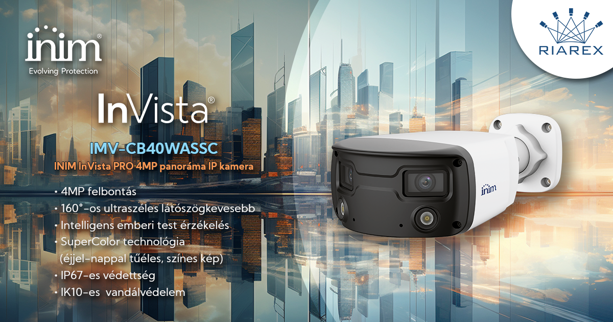 InVista Pro CB40WASSC panoráma kamera