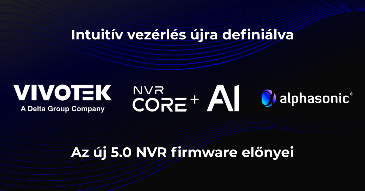 Megjelent az 5.0 firmware a VIVOTEK hálózati rögzítőkhöz